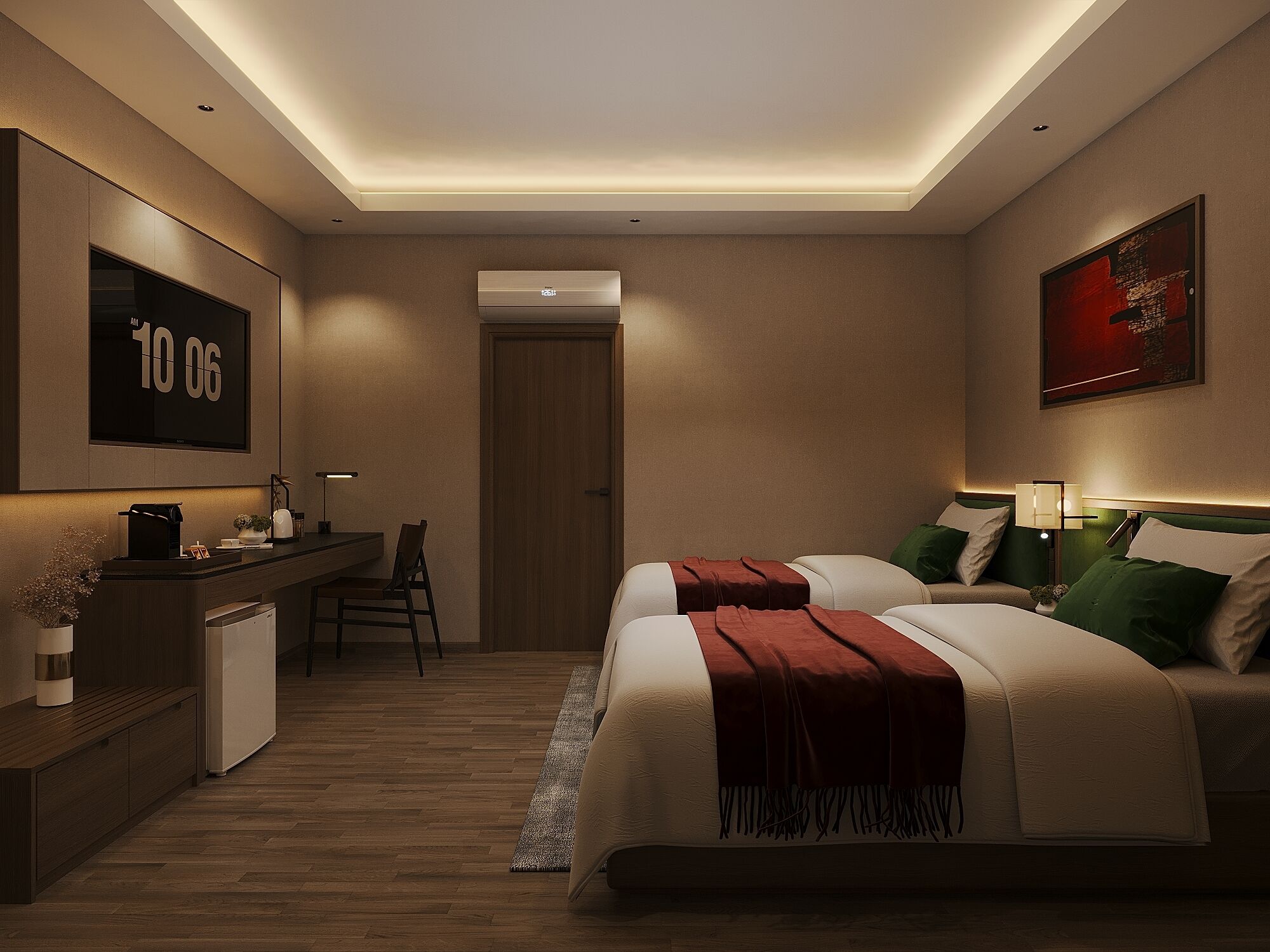 Deluxe Double Room Single Use | Desk, free WiFi