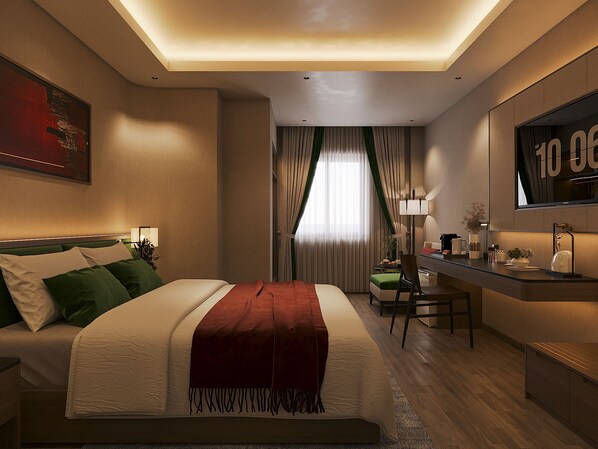 Premier Double Room | Desk, free WiFi - Nik Thi Sach Hotel (Phuong Ben Nghe)