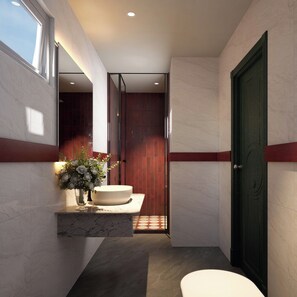 Deluxe Twin Room | Bathroom