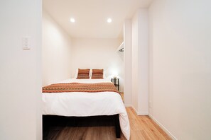 1 間睡房、熨斗/熨衫板、免費 Wi-Fi、床單