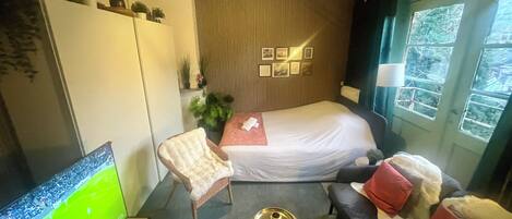 1 Schlafzimmer, Bügeleisen/Bügelbrett, WLAN, Bettwäsche