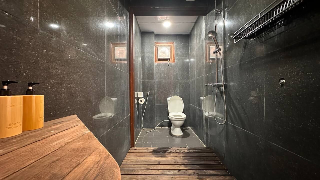 Comfort Double Room, Garden View | Bathroom