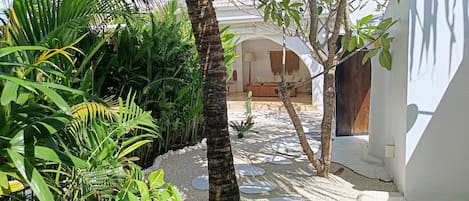 Overnattingsstedets uteområder