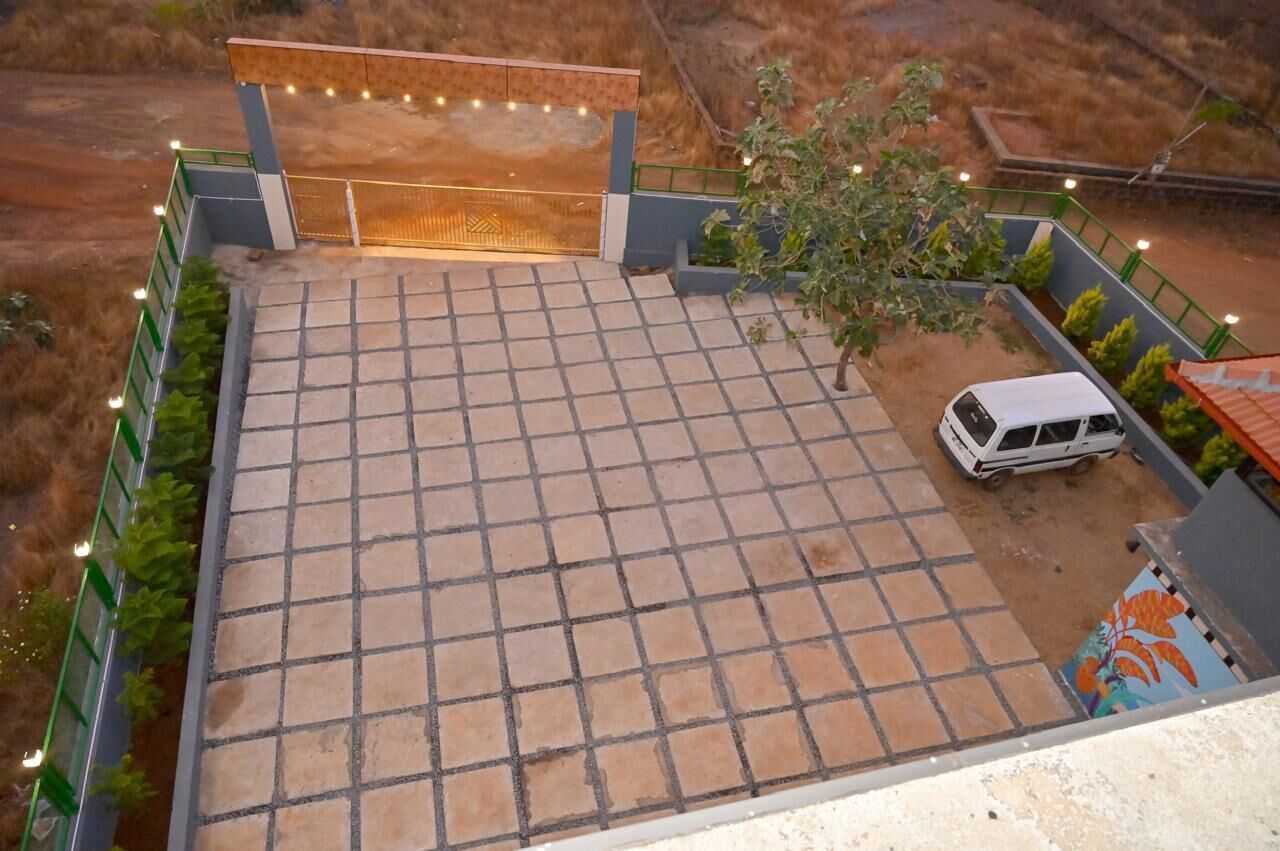 Blick von der Unterkunft