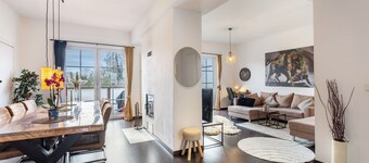 Exclusive Loft with Fireplace, Private Terrace, Balcony & Wi-Fi in Bad Salzuflen