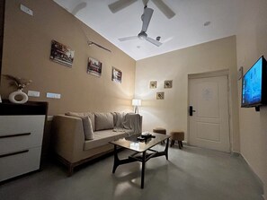 Living area - Separate Bedroom, Living Hall & Balcony studio apartment in Greater Noida (Greater Noida)