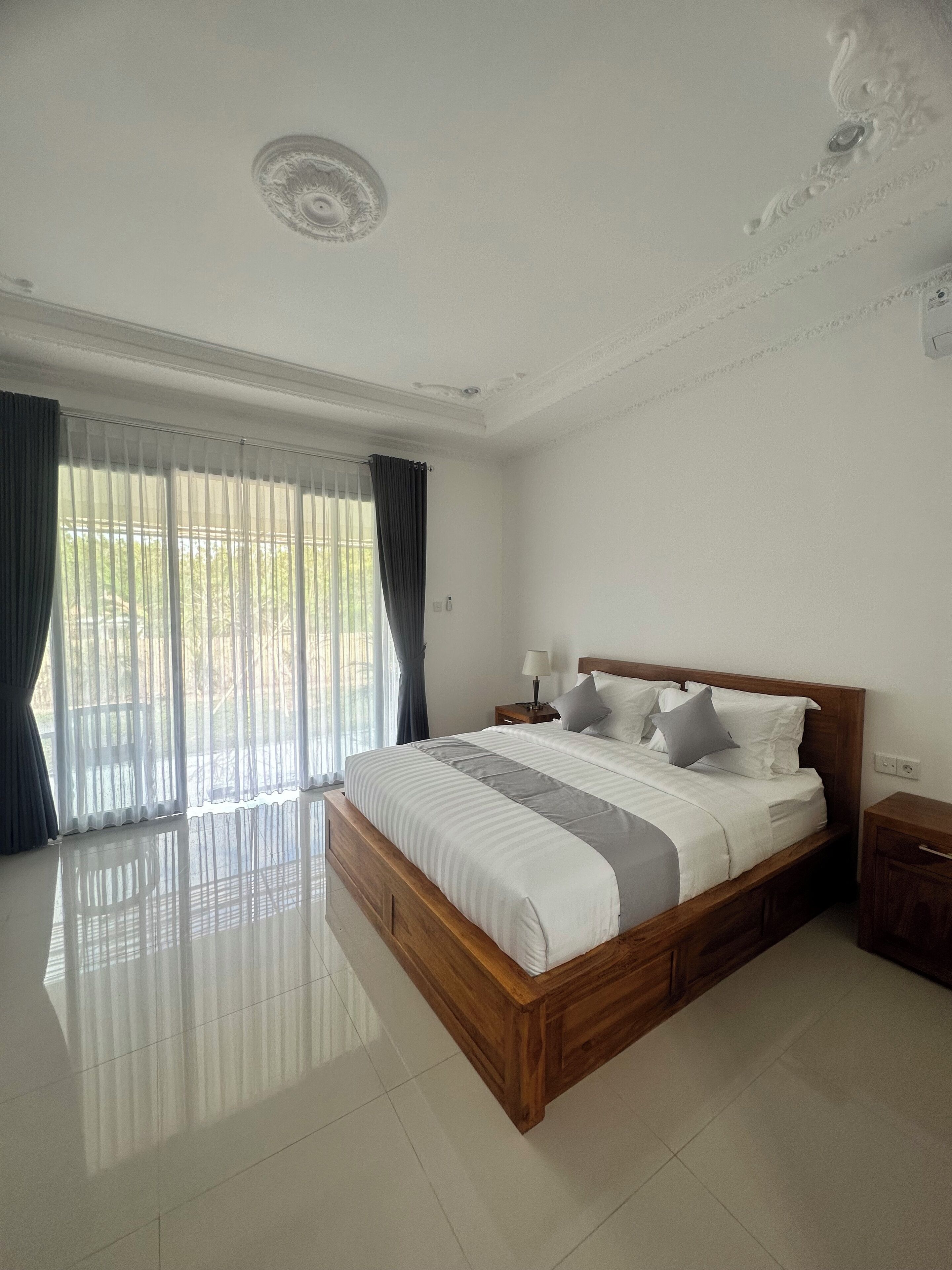Double Room, Balcony, Garden View | Desk, laptop workspace, free WiFi