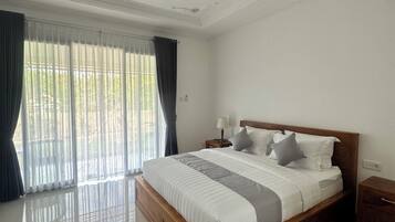 Double Room, Balcony, Garden View | Desk, laptop workspace, free WiFi