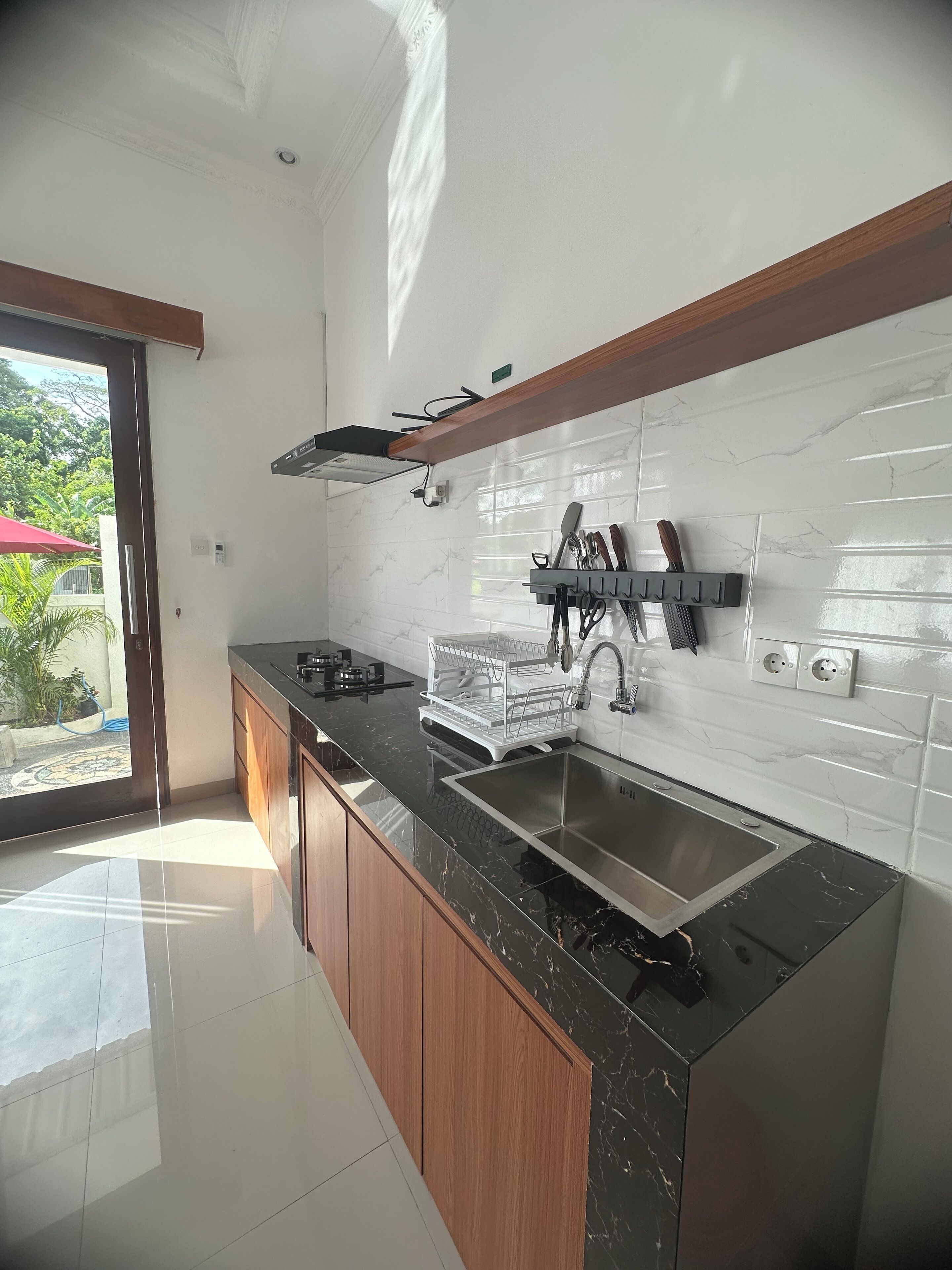 Villa, Pool View | Private kitchen | Cookware/dishes/utensils