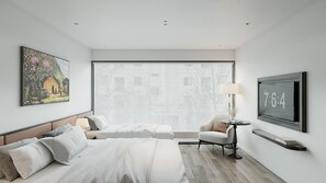 Executive Triple Room, City View | In-room safe, desk, laptop workspace, soundproofing - Sora Hotel Hanoi (Hoan Kiem)