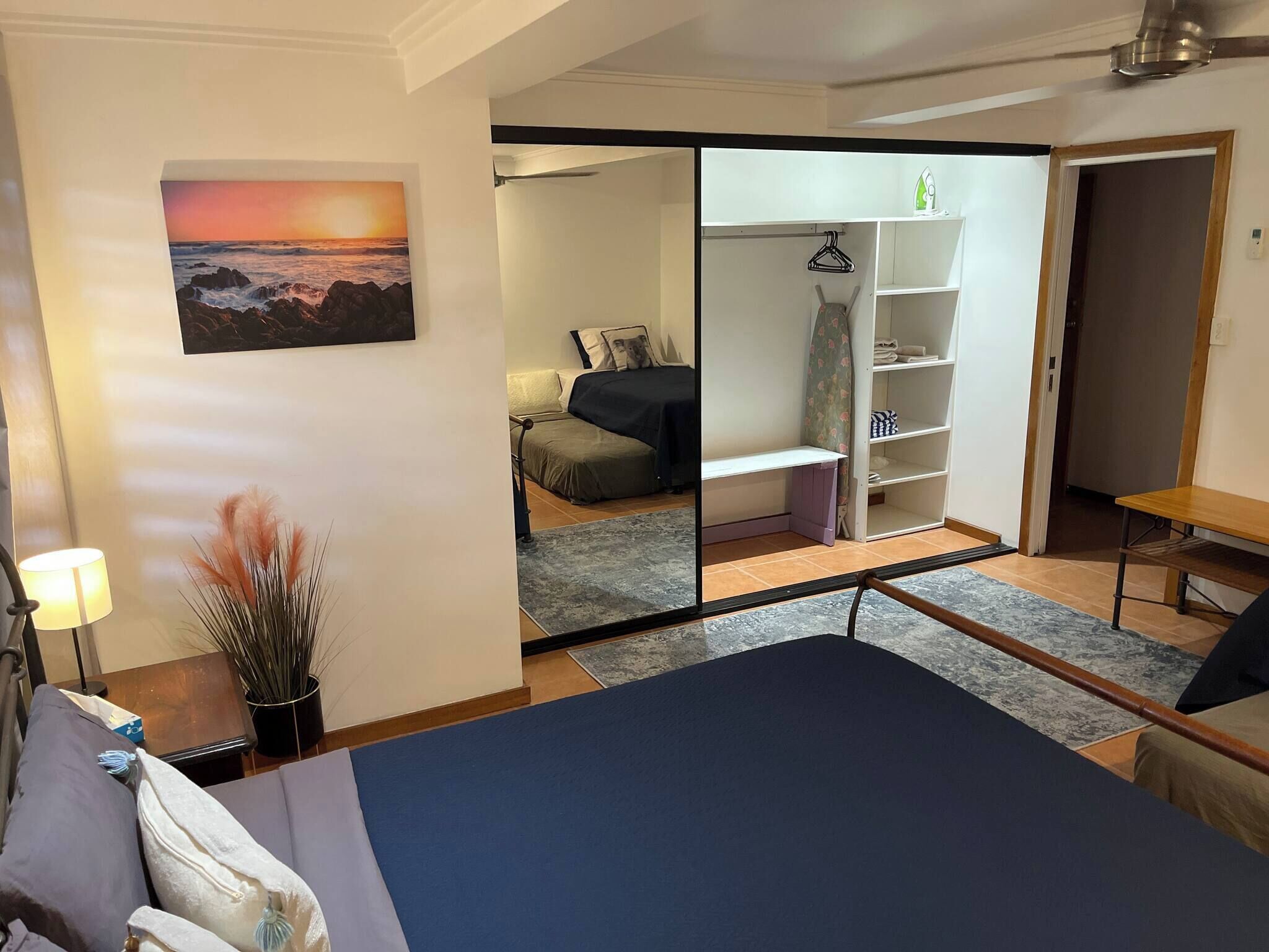 2 bedrooms, iron/ironing board, Internet, bed sheets