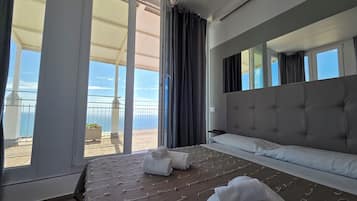 Panoramic Room, Terrace, Sea View | View from room