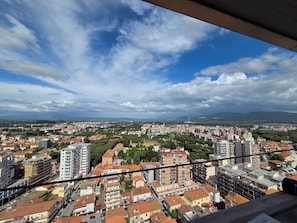 Deluxe Room, Air conditioning, City View | View from room - Suite Torre Azzurra B&B Rooftop Sea View (Follonica)