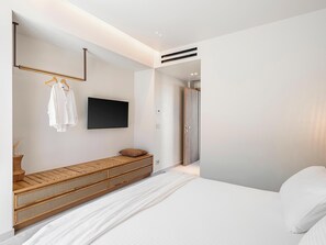 Luxury Villa, Sea View | In-room safe, blackout drapes, soundproofing, iron/ironing board - Villa Villagio Rosso (Apokoronas)