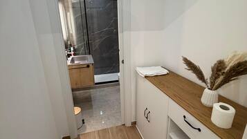 Suite – premium, byutsikt | Innvendig