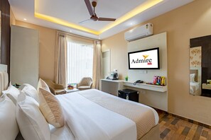 Habitación doble Deluxe | Área de sala de estar