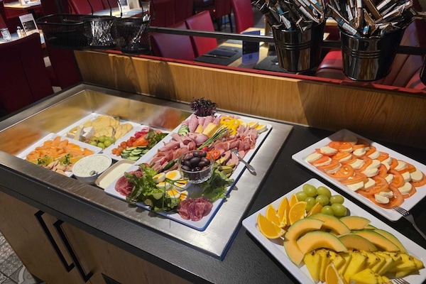 Gratis morgenmadsbuffet hver dag