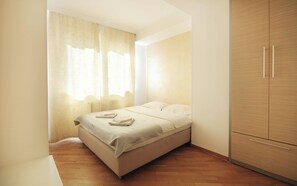 2 bedrooms, iron/ironing board, WiFi, bed sheets - Boho 2-Bedroom Apartment in Strong Center with Private Garage (Beograd)