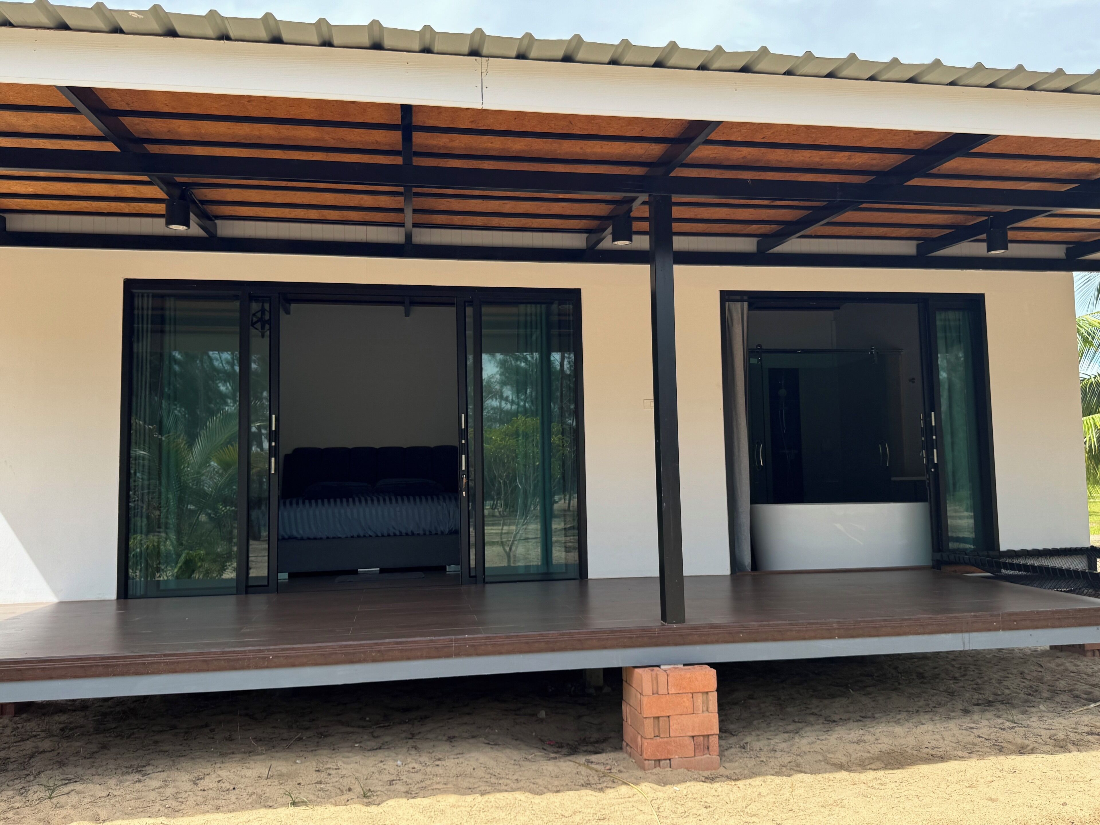 Chambre Double, vue mer | Terrasse/Patio