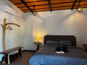 Double Room, Sea View | Blackout drapes, free WiFi - Marinthara Homestay (Khura Buri)