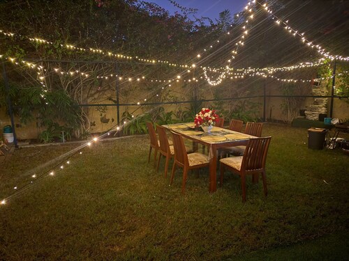 Pleasant 3-bedroom villa with excquisite outdoor dinning at Baraka home Sharjah
