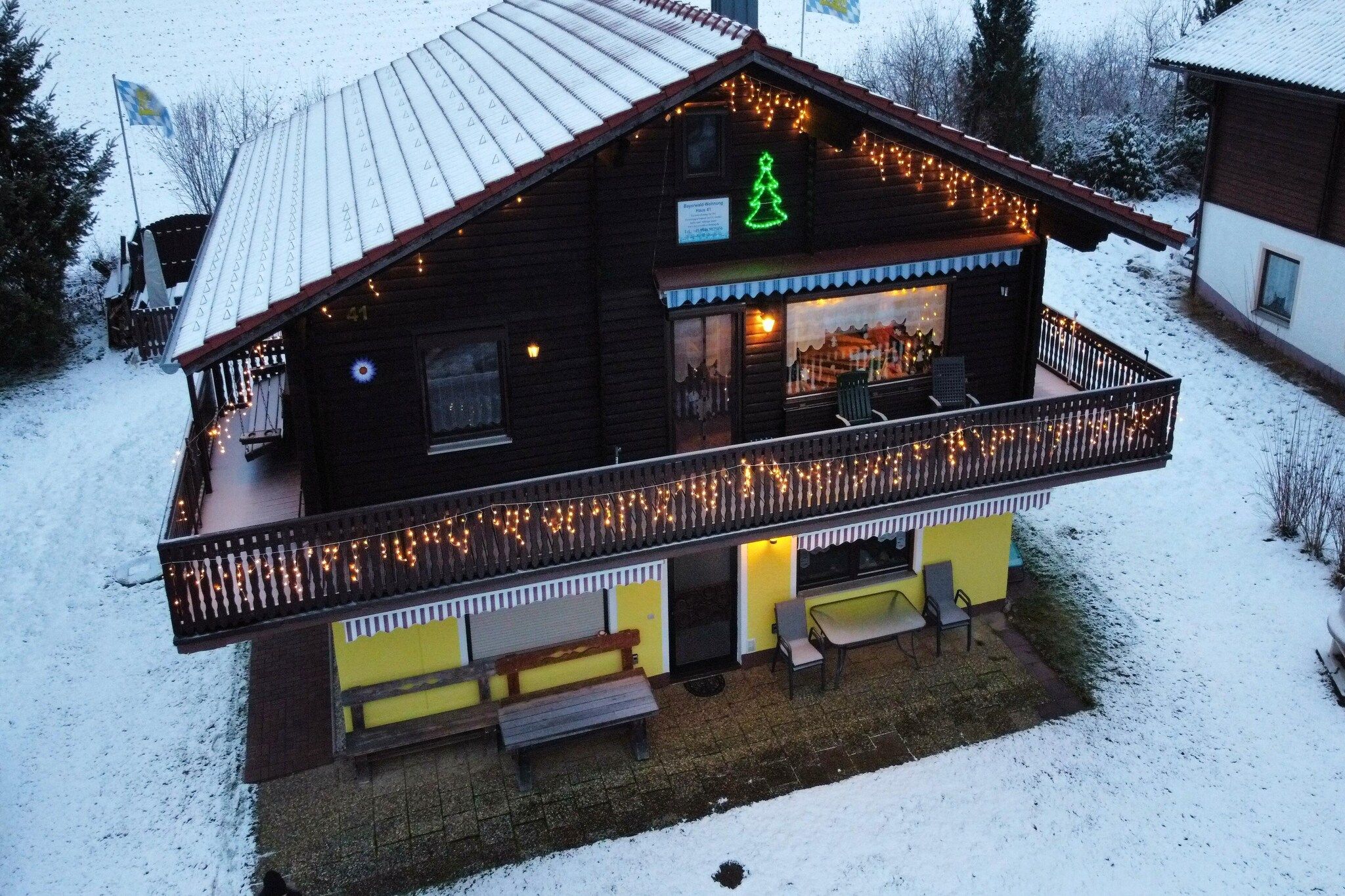 Extérieur maison de vacances [hiver]