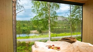 Habitación doble, vista al lago