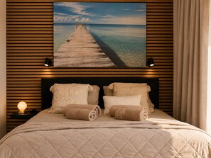 Studio 905 Deluxe vue mer | Hypo-allergenic bedding, in-room safe, blackout drapes