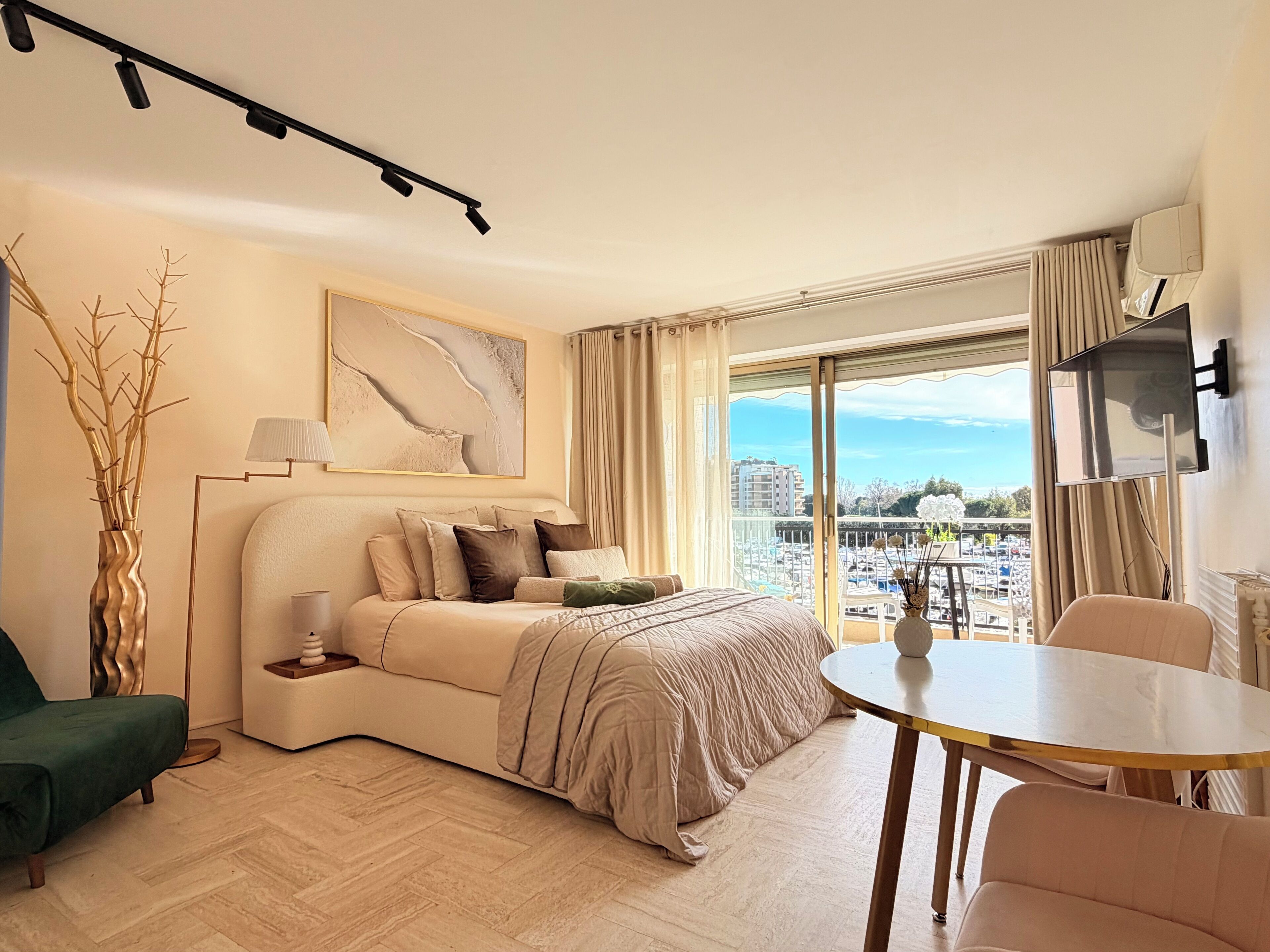 Studio 104 Deluxe vue marina | Zona de estar