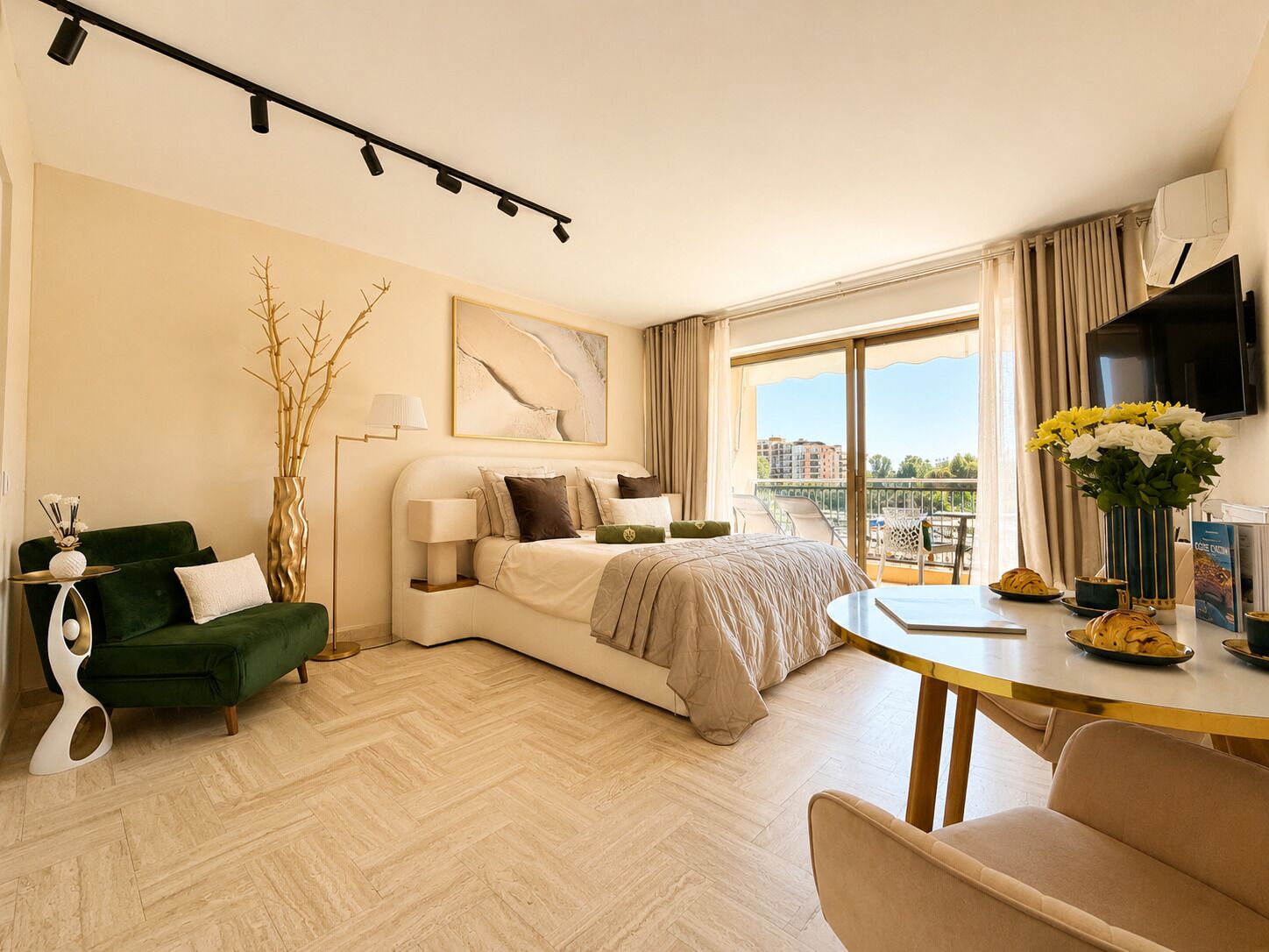 Studio 104 Deluxe vue marina | Living area