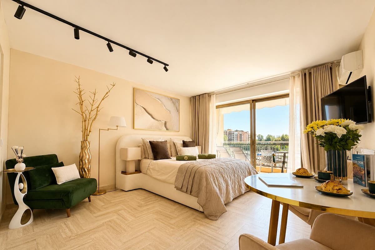 Studio 104 Deluxe vue marina | Living area