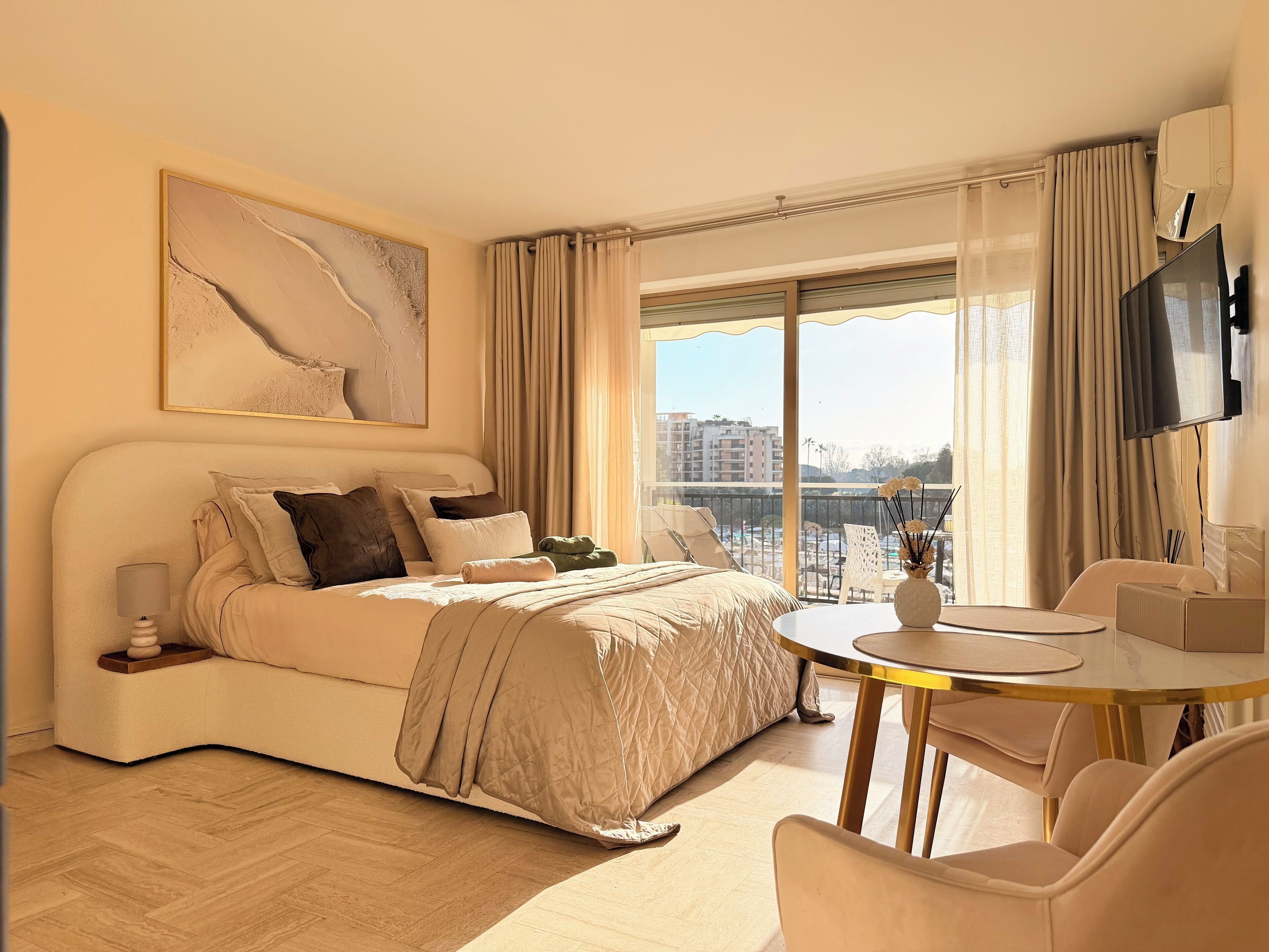 Studio 104 Deluxe vue marina | Living area