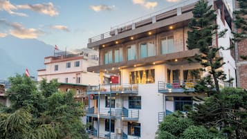 Façade de l’hébergement