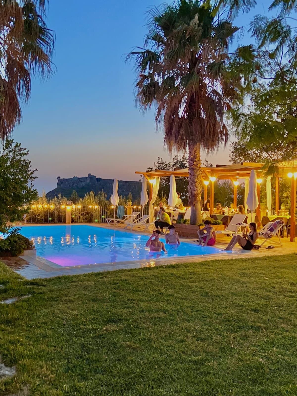 Outdoor pool, open 7:00 AM to 10:30 PM, pool umbrellas, sun loungers