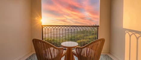 Dobbeltrom – premium, havutsikt | Balkong