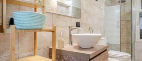 Shower, hair dryer, bidet