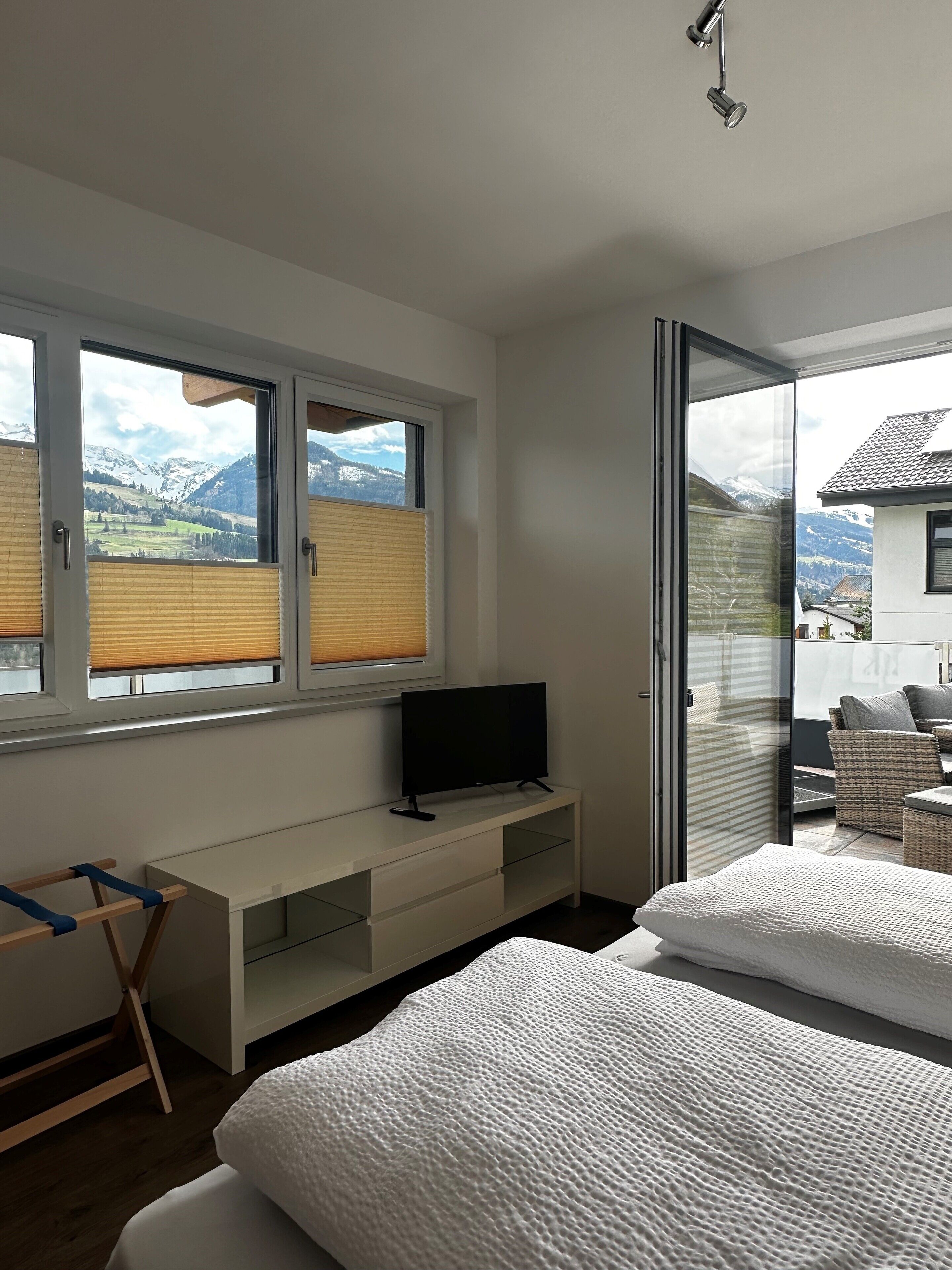Comfort appartement, 2 slaapkamers, uitzicht op bergen | Geluiddichte muren, gratis wifi