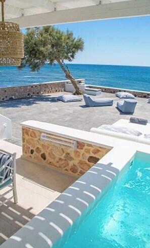 Pool - My Rental Homes - Maison Nira with sea view (Exomytis)