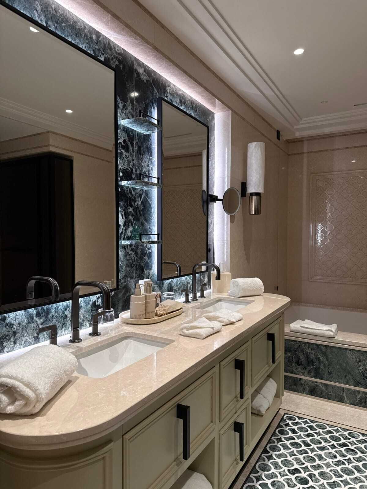 Royal-Suite, Bergblick | Badezimmer