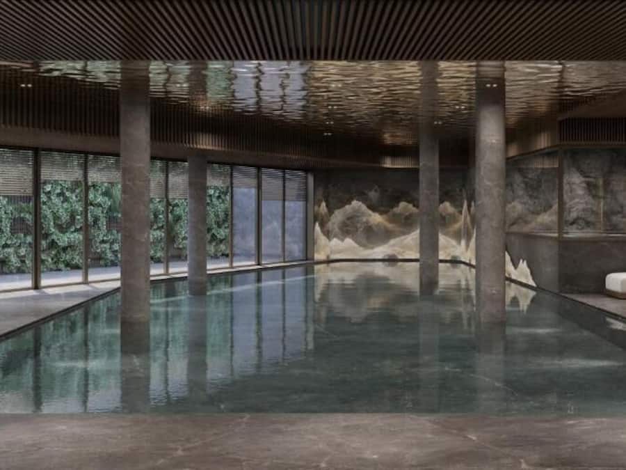 Salas de tratamiento para parejas, un sauna, una bañera de hidromasaje