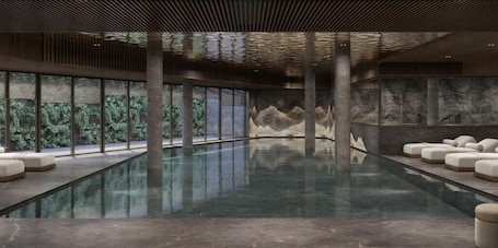 Couples treatment rooms, sauna, hot tub, steam room, Turkish bath. Grand Hotel Ampezzo