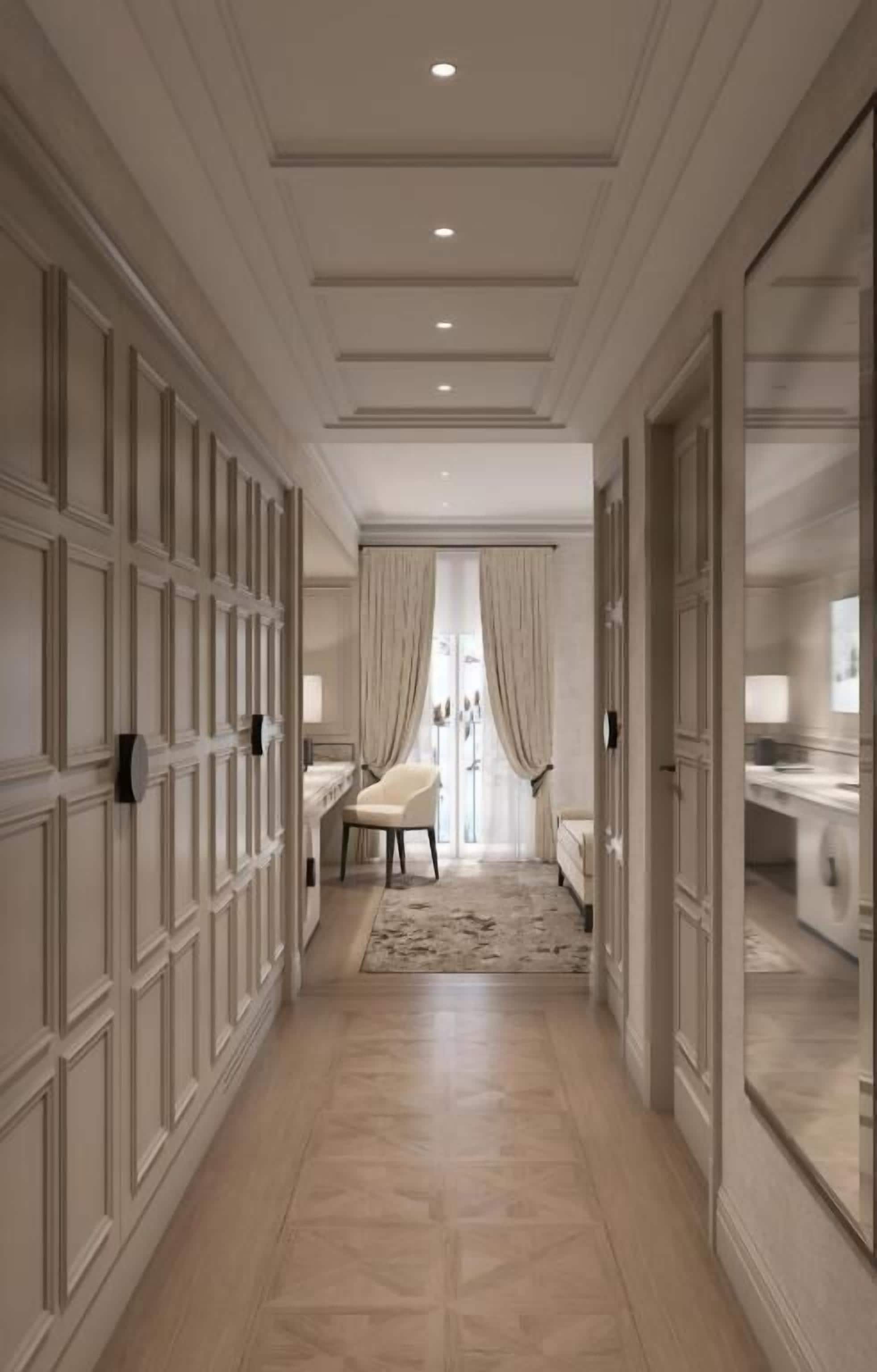 Caja de seguridad en la habitación, cortinas blackout y insonorización 