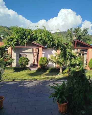 Áreas de la propiedad. sarangkot retreat