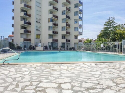Studio cosy, piscine, parking-5min plage Arcachon