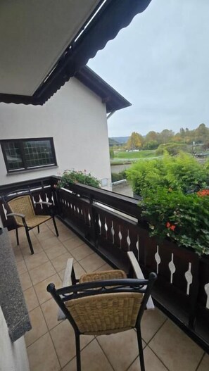 Comfort Double Room, Balcony, River View | Terrace/patio