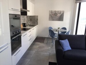 Interior - Seaview 1-bedroom apartment with AC in St. Julian's (St. Julian's)