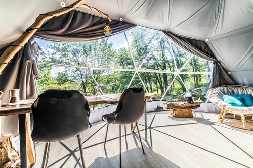 Dôme étoilé & jacuzzi – Escapade à 2 en Dordogne