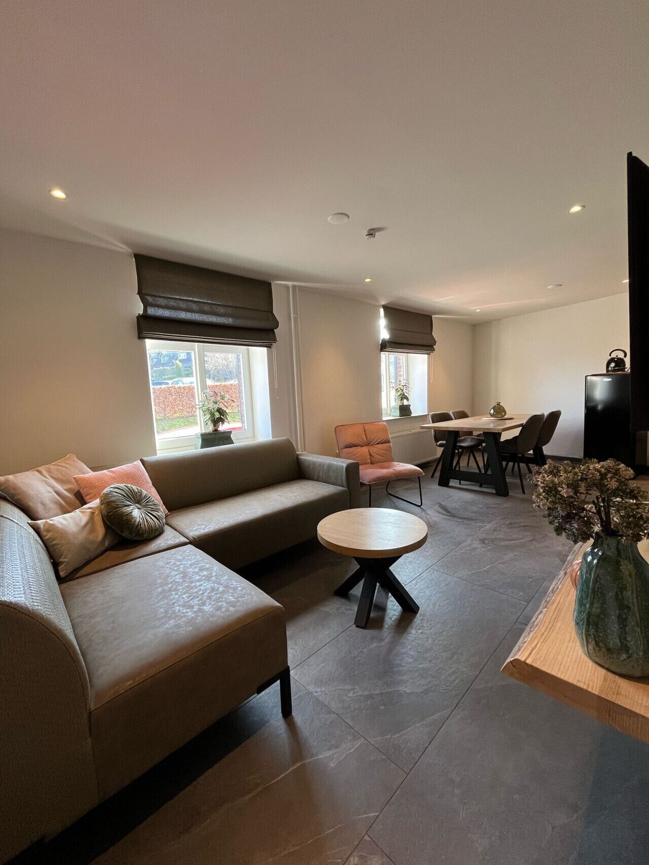 Télévision, table de tennis de table, livres