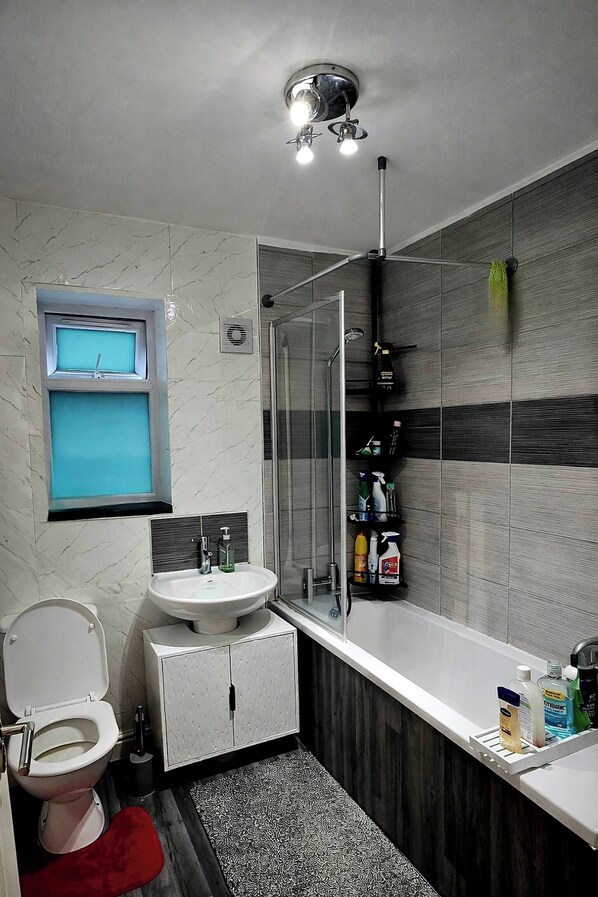 Shared Dormitory, 1 Bedroom, Patio | Bathroom - Room-the Urban Luxury Solace Double bed (Nottingham)