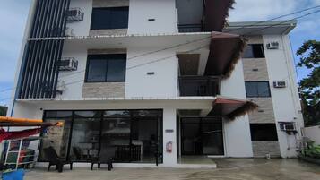 Voorkant van accommodatie